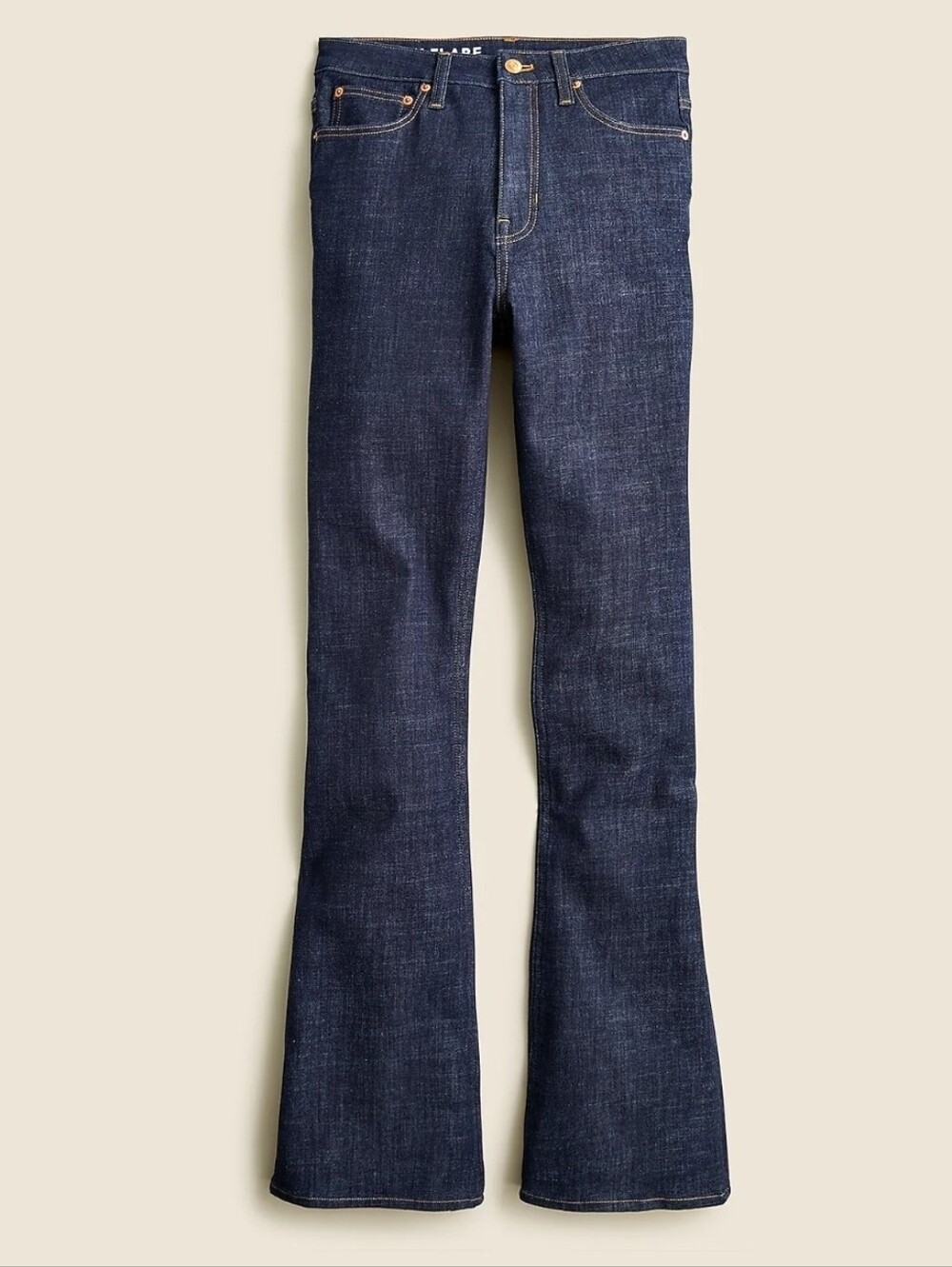 J. Crew Dark Indigo Flare Jeans
